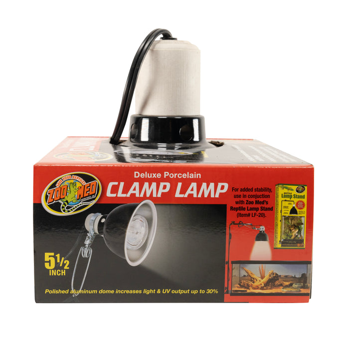Zoo Med Professional Series Dimmable Clamp Lamp Black 8.5 in