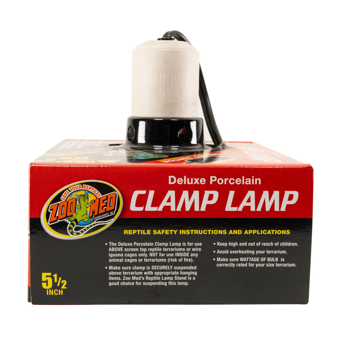 Zoo Med Professional Series Dimmable Clamp Lamp Black 8.5 in