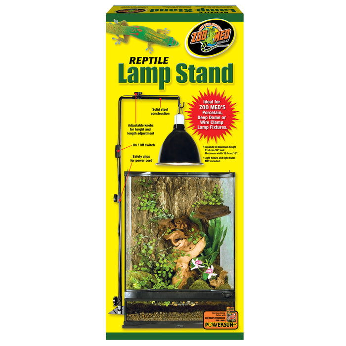 Zoo Med Reptile Lamp Stand Black LG