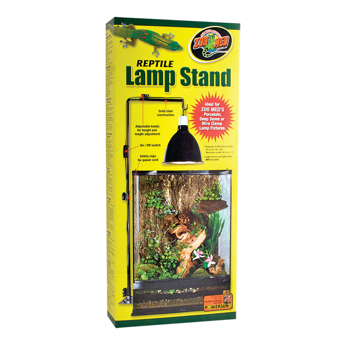 Zoo Med Reptile Lamp Stand Black LG