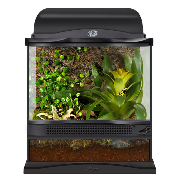 Zoo Med Naturalistic Terrarium Hood Black 12 in