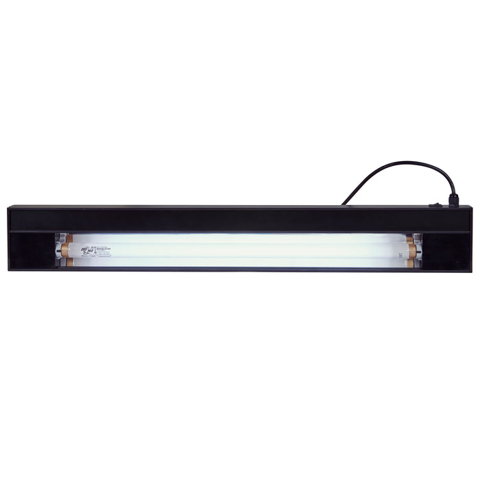 Zoo Med ReptiSun T8 Terrarium Hood Hood Only Black 30 in