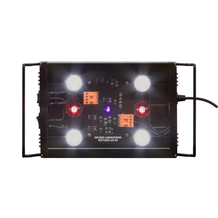 Zoo Med ReptiSun LED Terrarium Hood Black 9 in - 13 in