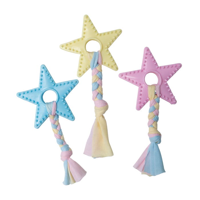 SnugArooz Lil Star Chew Rope Dog Toy