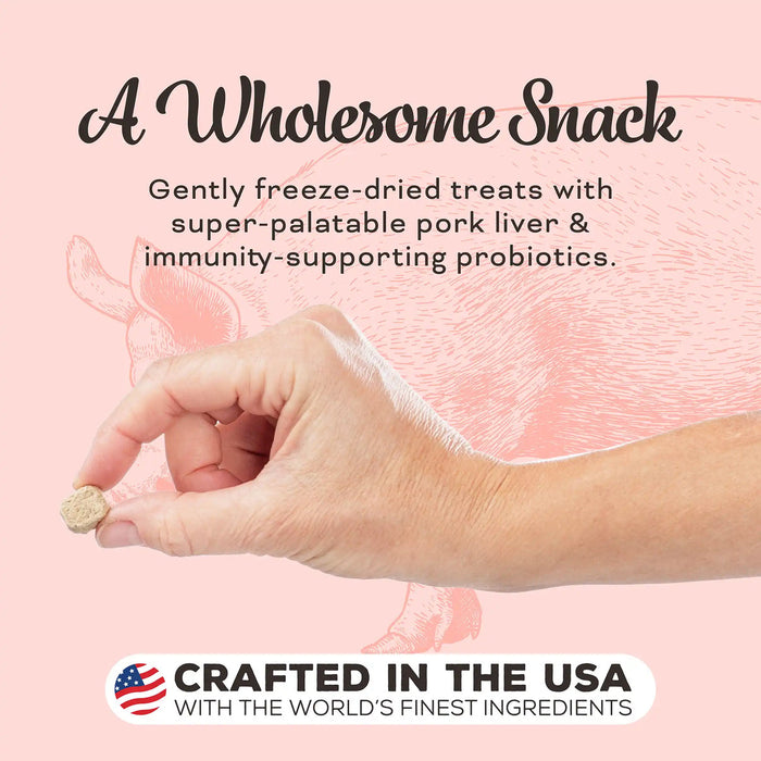 Primal Pet Foods Liver Laugh Love Simply Pork Freeze-Dried Treats for Cats 1.5oz - 6 - Image 8