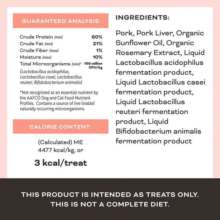 Primal Pet Foods Liver Laugh Love Simply Pork Freeze-Dried Treats for Cats 1.5oz - 2 - Image 8