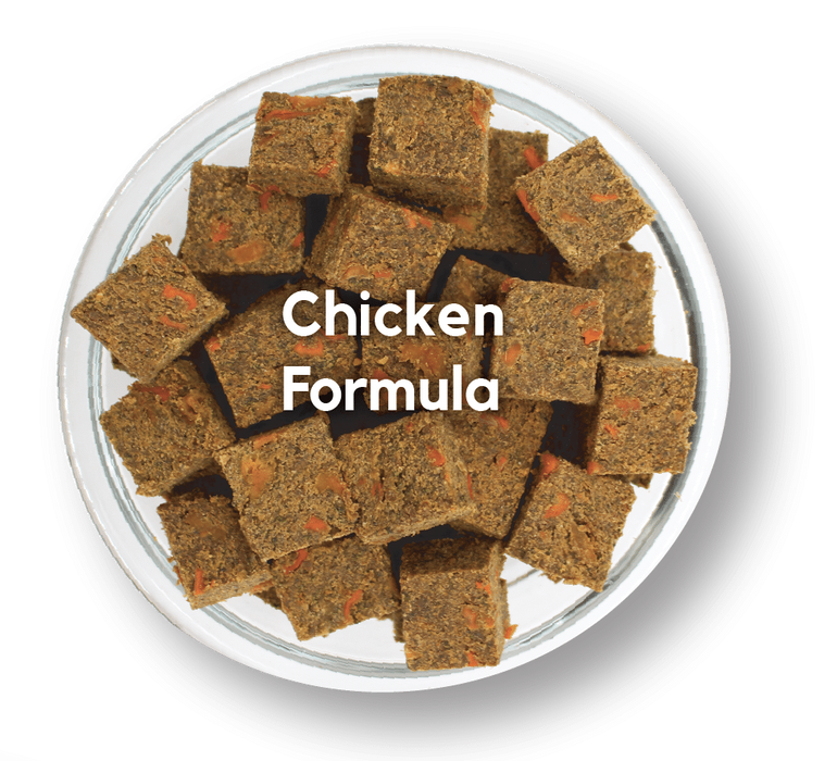 Lucy Pet Products Mom's Meatloaf Dinner Roll Display Chicken, Carrots & Spinach 36ct 2.75oz (Pack of 36)