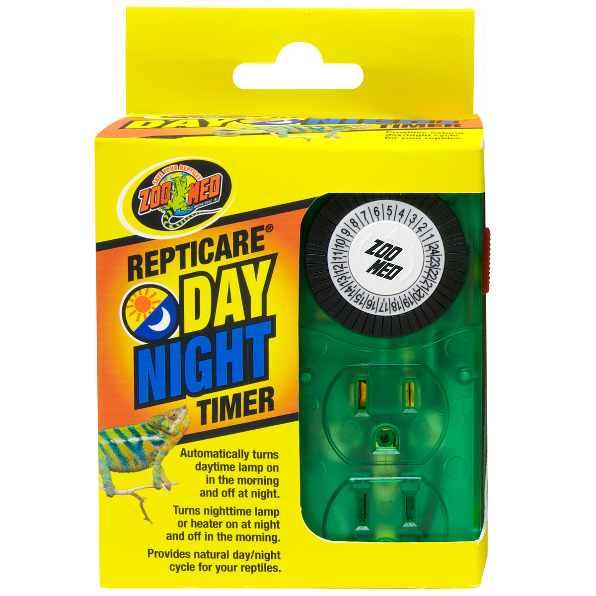Zoo Med ReptiCare Day & Night Timer Green — AnimalWiz.com