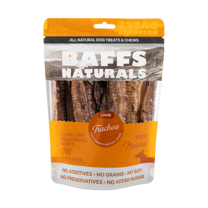 American Pet Supplies - BAFFS NATURALS All-Natural Premium Lamb Trachea Dog Chews – 2 Pack (10 Chews Each) - 1 - Image 9