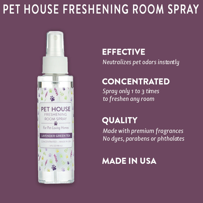 One Fur All Lavender Green Tea Room Spray
