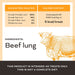 Primal Pet Foods Let's All Get A Lung Dehydrated Dog Treats Beef 1.5 oz - 2 - Image 8