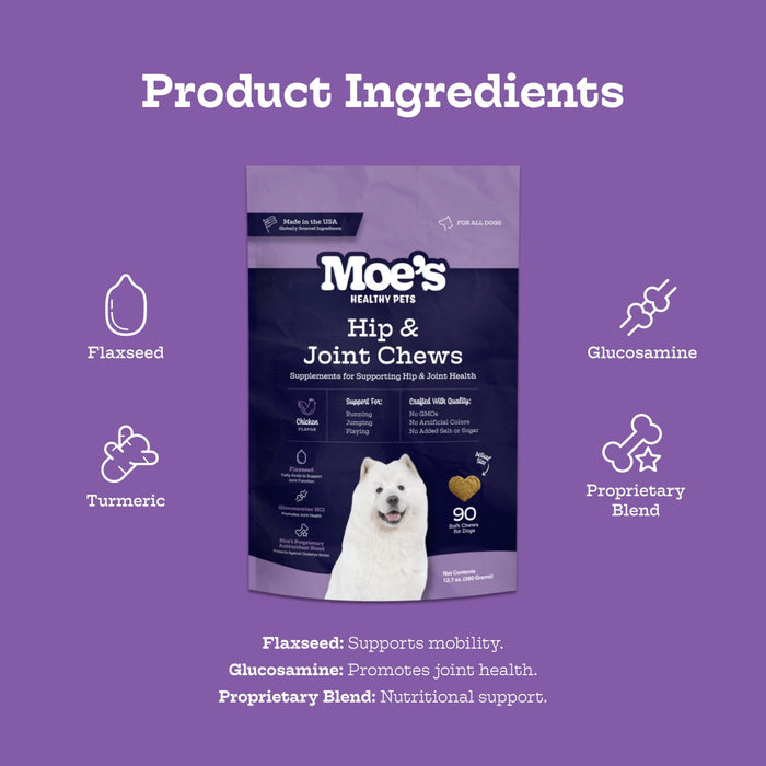 Moe's Healthy Pets Hip & Joint Chews - 3 - Image 9