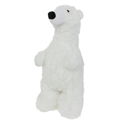 Mighty Arctic Polar Bear Plush Dog Toy