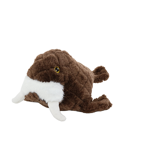 Mighty Arctic Walrus Plush Dog Toy