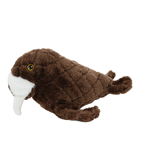 Mighty Arctic Walrus Plush Dog Toy