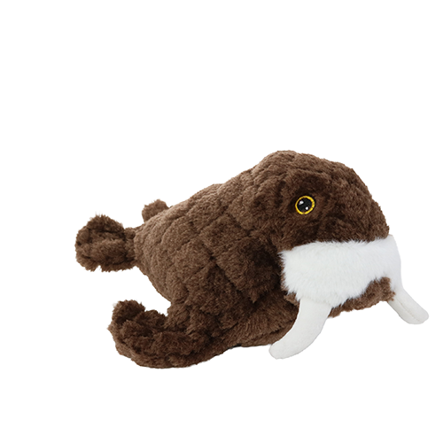 Mighty Arctic Walrus Plush Dog Toy