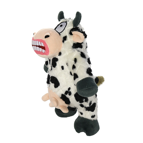 Mighty Angry Animals Cow Dog Toy - Partial