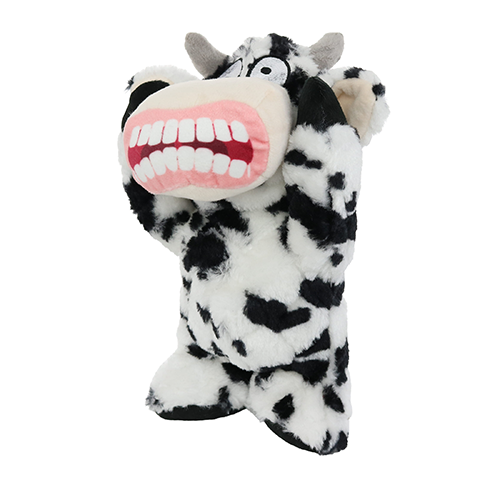 Mighty Angry Animal Cow Dog Toy