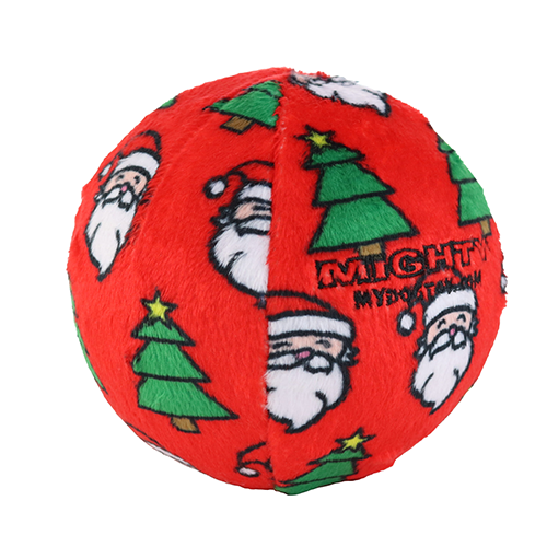 Mighty Medium Ball Christmas Dog Toy