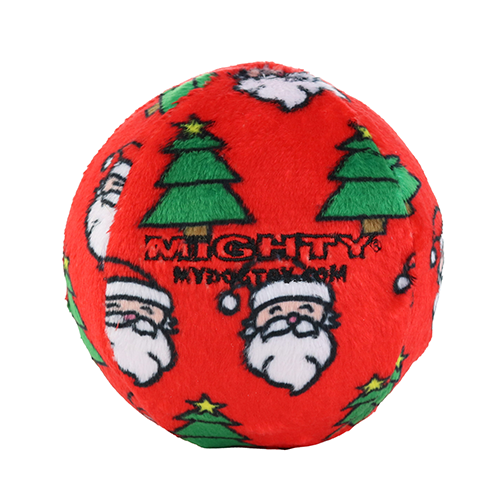 Mighty Medium Ball Christmas Dog Toy