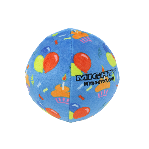 Mighty Ball Medium Celebration Dog Toy