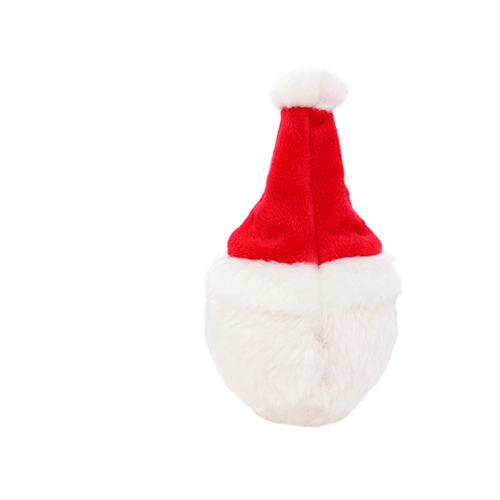 Mighty Ball Small Snow Santa Hat Dog Toy