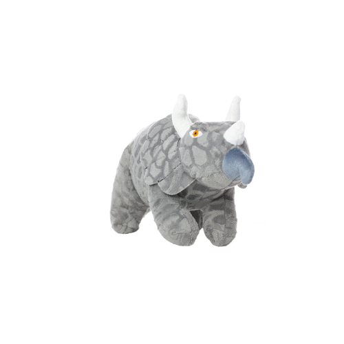 Mighty Dinosaur Triceratops Dog Toy