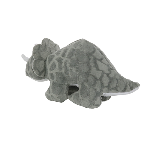 Mighty Dino Triceratops Dog Toy