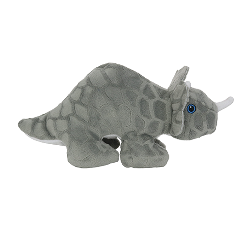 Mighty Dino Triceratops Dog Toy