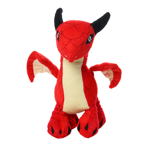 Mighty Dragon Red Dog Toy