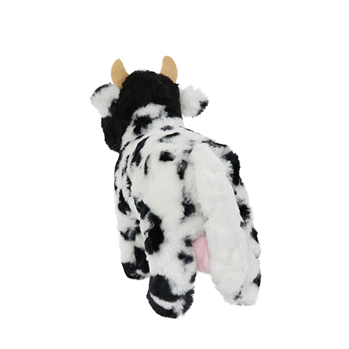Mighty Farm Cow Plush Dog Toy