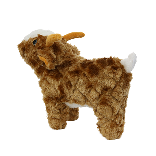 Mighty Farm Goat Plush Dog Toy