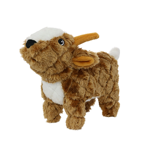 Mighty Farm Goat Plush Dog Toy