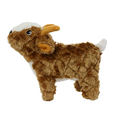 Mighty Farm Goat Plush Dog Toy