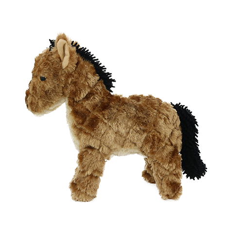 Mighty Farm Horse Plush Dog Toy