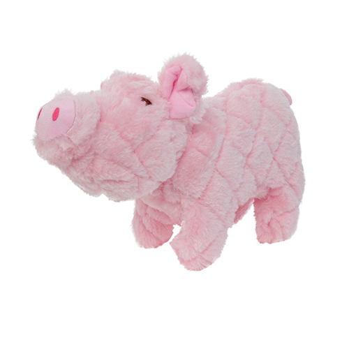 Mighty Farm Piglet Plush Dog Toy