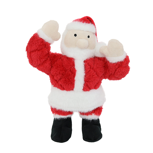 Mighty Holiday Santa Dog Toy