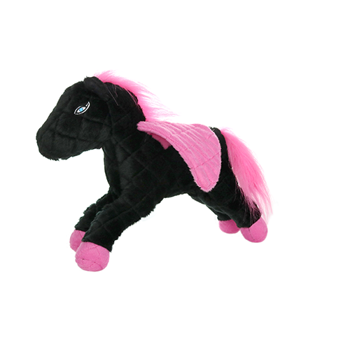 Mighty Liar Pegasus Black Pink Dog Toy