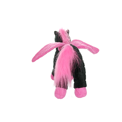 Mighty Liar Pegasus Black Pink Dog Toy