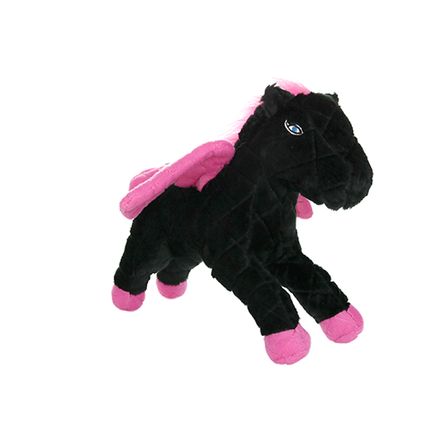 Mighty Liar Pegasus Black Pink Dog Toy
