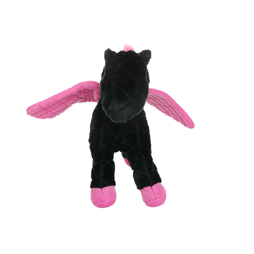 Mighty Liar Pegasus Black Pink Dog Toy