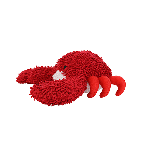 Mighty Microfiber Ball Medium Crab Red Dog Toy