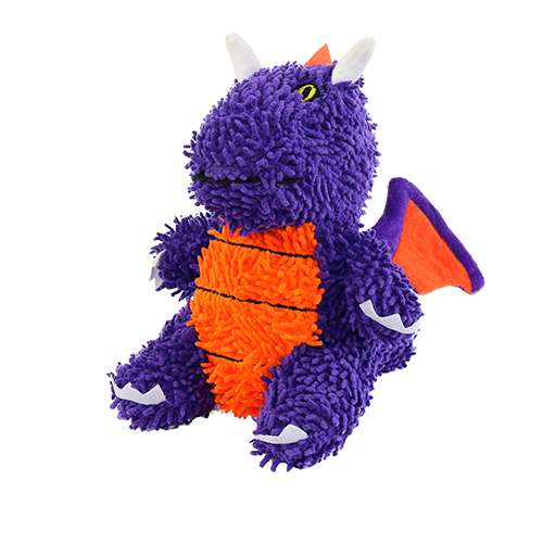 Mighty Microfiber Ball Medium Dragon Dog Toy