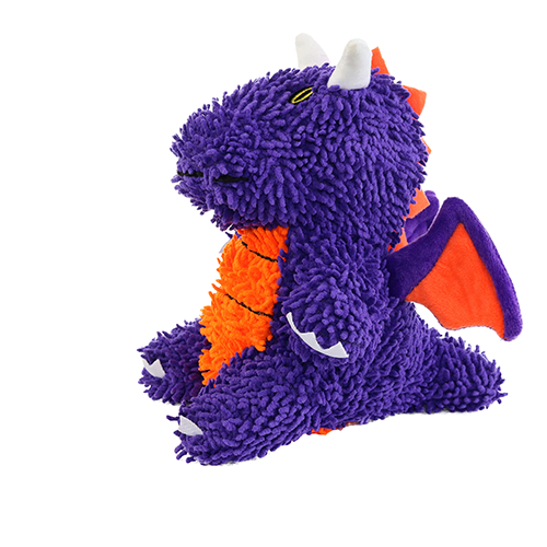 Mighty Microfiber Ball Medium Dragon Dog Toy
