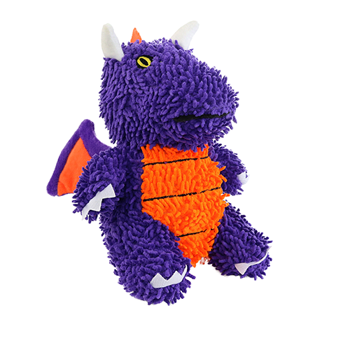 Mighty Microfiber Ball Medium Dragon Dog Toy