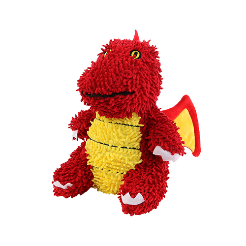 Mighty Microfiber Ball Medium Dragon Dog Toy