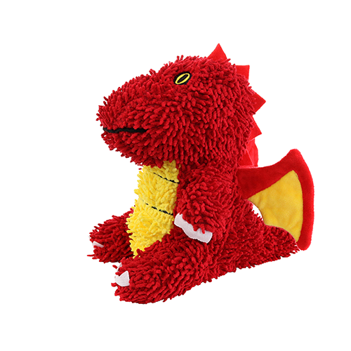 Mighty Microfiber Ball Medium Dragon Dog Toy