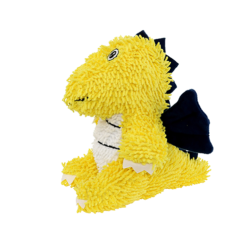 Mighty Microfiber Ball Medium Dragon Dog Toy