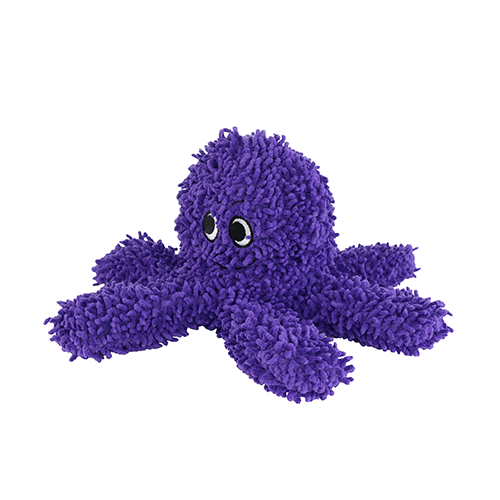 Mighty Microfiber Ball Medium Octopus Purple Dog Toy