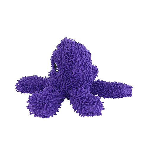 Mighty Microfiber Ball Medium Octopus Purple Dog Toy